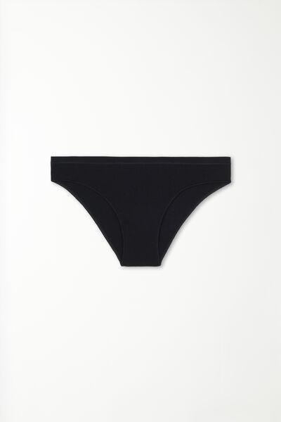 Black Elasticated Panties, , large image number 4