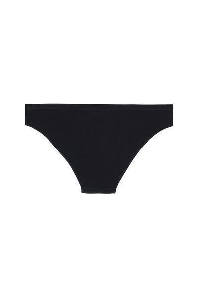 Tezenis - Black Cotton Panties