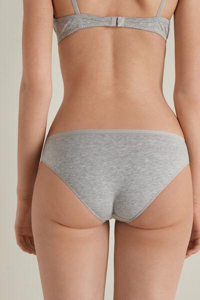 Tezenis - Grey Cotton Panties