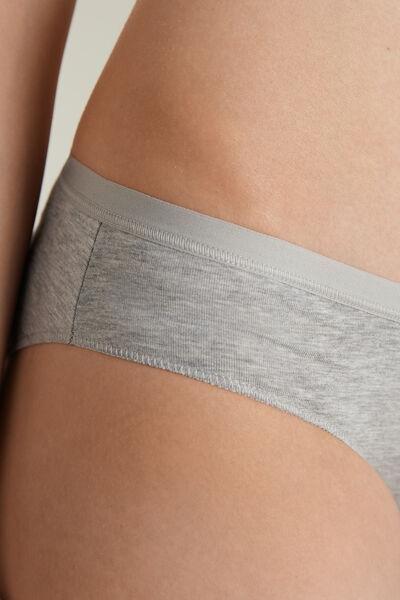 Tezenis - Grey Cotton Panties