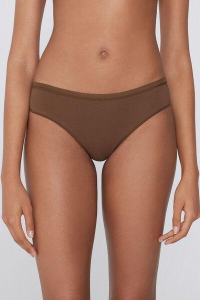 Beige Stretchy Knickers, , large image number 0