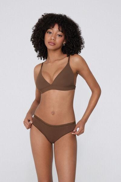 Beige Stretchy Knickers, , large image number 1