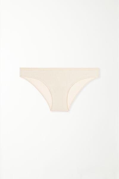 Cream Elasticated Panties, , large image number 4