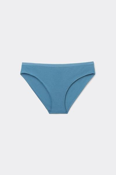 Blue Breathable Fabric Cotton Knickers, 5701_525Z, large image number 4