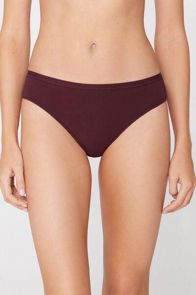 Brown Breathable Fabric Cotton Knickers, 5701_581Z, medium