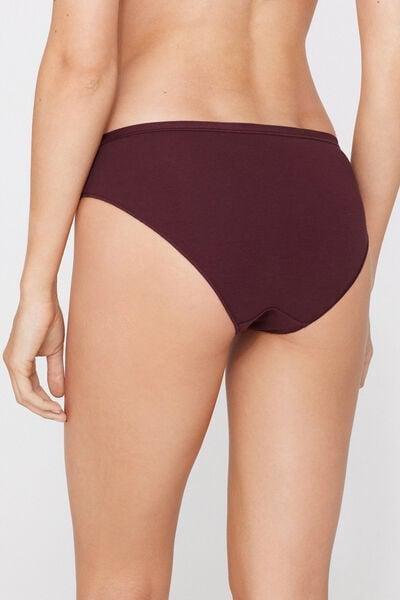Brown Breathable Fabric Cotton Knickers, 5701_581Z, medium