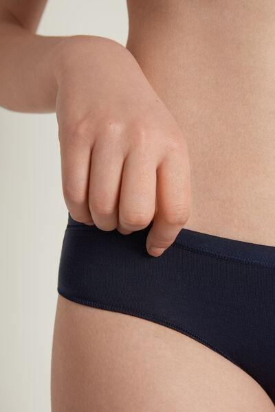 Blue Elasticated Panties, , large image number 3