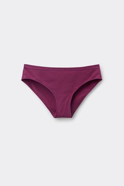 Burgundy Stretchy Knickers, 5701_719Y, large image number 4