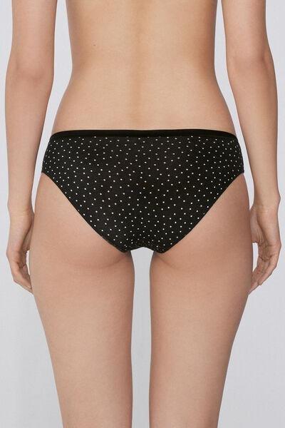 NERO ST.PUNTA SPILLO Printed Cotton Briefs, , large image number 2