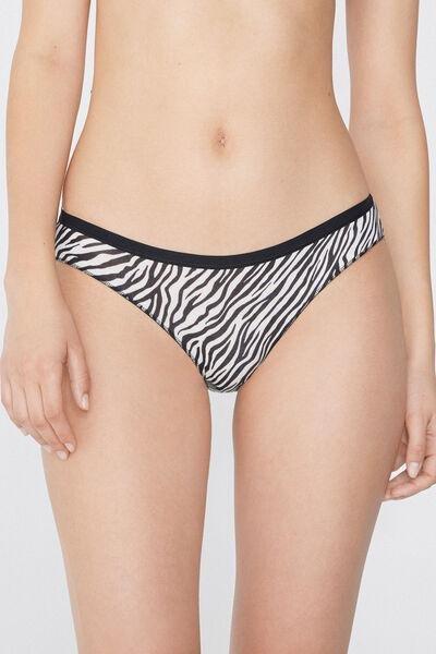Multicolour Printed Cotton Briefs, 5701_915W, large image number 0