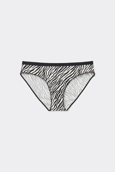 Multicolour Printed Cotton Briefs, 5701_915W, large image number 3