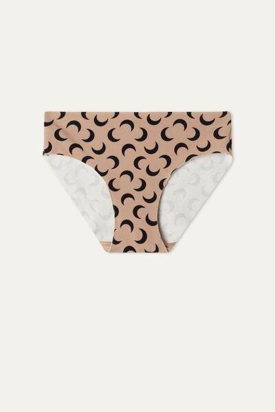 Pink Blush Moon Print Briefs, 5701_410U, large image number 4