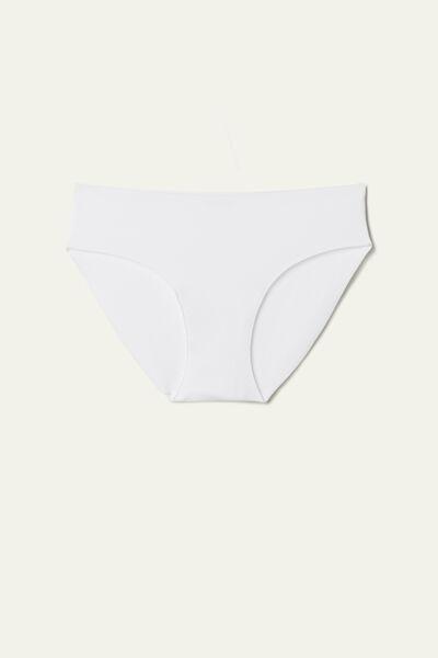 Tezenis - White Seamless Cotton Briefs