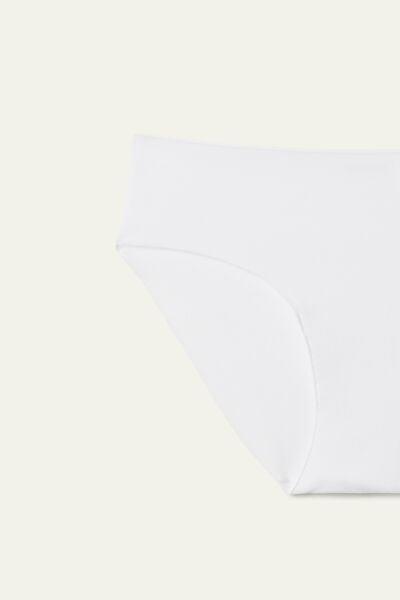 سراويل قطنية بيضاء غير ملحومة, White, large image number 6