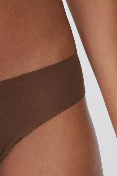 Beige Seamless Knickers, 5701_304Y, large image number 3