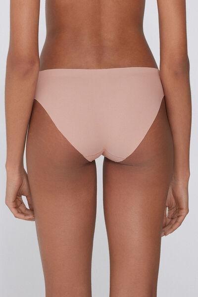 Pink Seamless Cotton Briefs, , large image number 2