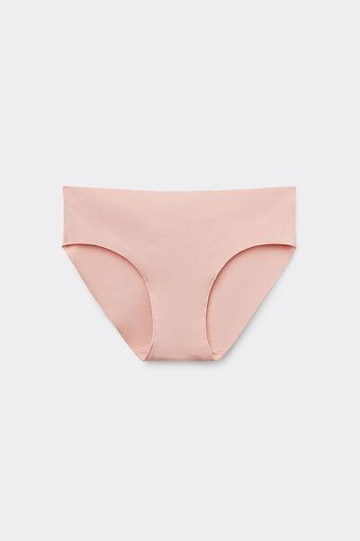 Pink Seamless Cotton Briefs, , large image number 4
