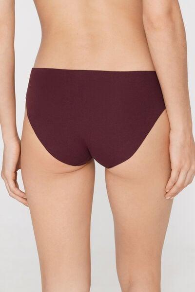 Brown Seamless Organic Cotton Knickers, 5701_581Z, medium