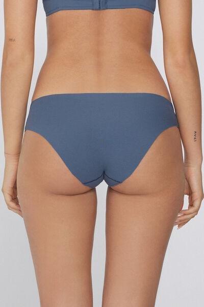 Blue Seamless Knickers, 5701_730Y, large image number 1