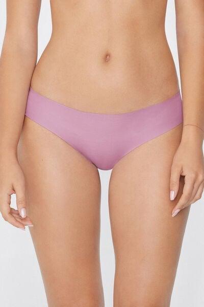 Purple Seamless Cotton Briefs, 5701_874W, large image number 1