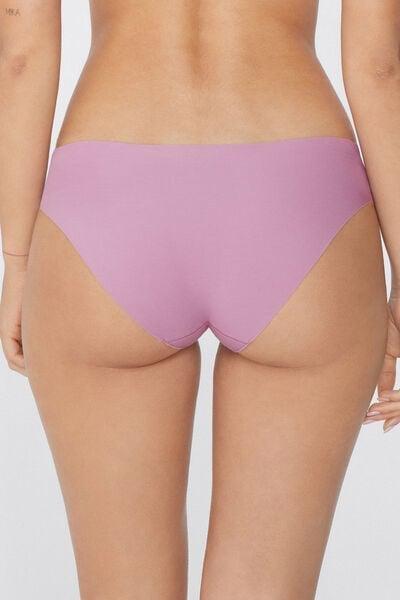 Purple Seamless Cotton Briefs, 5701_874W, large image number 2