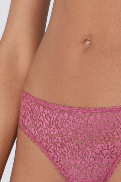 Pink Classic Lace Panties, , large image number 3