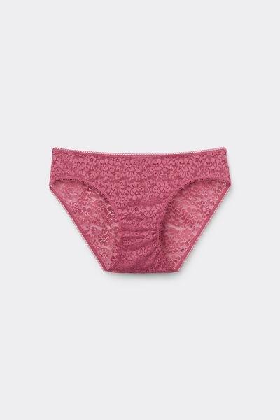 Pink Classic Lace Panties, , large image number 4