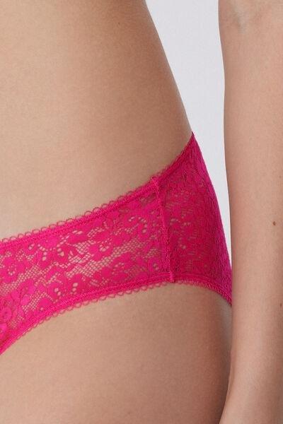 Pink Classic Lace Briefs, , large image number 3