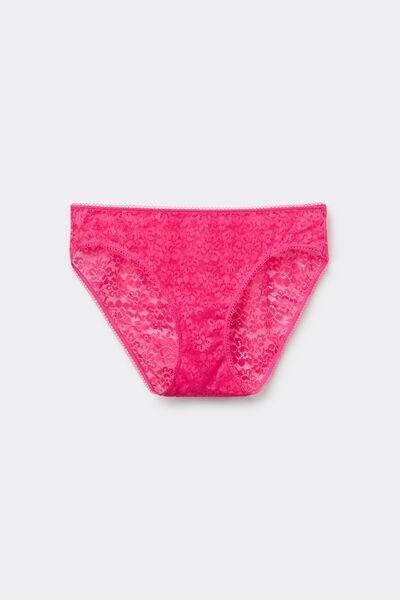 Pink Classic Lace Briefs, , large image number 4