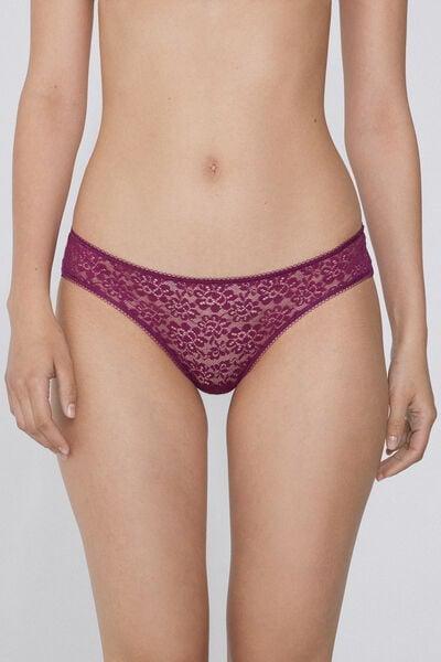 BORDEAUX Classic Lace Briefs, 5701_719Y, large image number 0