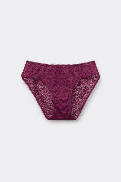 BORDEAUX Classic Lace Briefs, , large image number 4
