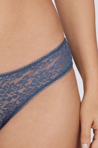 GALACTIC BLUE Classic Lace Briefs, , large image number 3