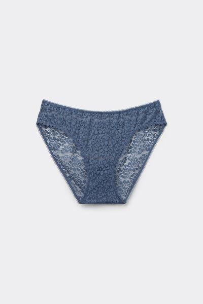 GALACTIC BLUE Classic Lace Briefs, , large image number 4