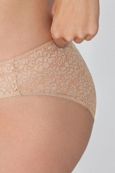 Beige High-Cut Panties, Natural Blush, large image number 3