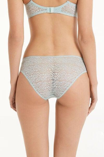 Tezenis - Green High-Cut Recycled Lace Pants