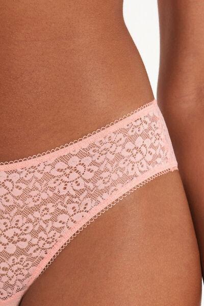 Pink Lace High-Cut Panties, , large image number 3