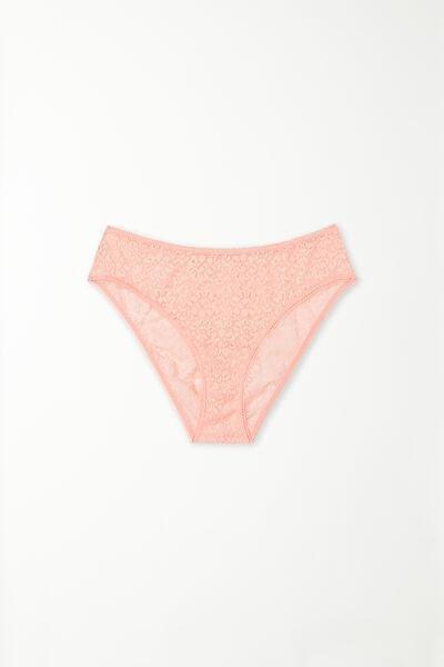 Pink Lace High-Cut Panties, , large image number 4
