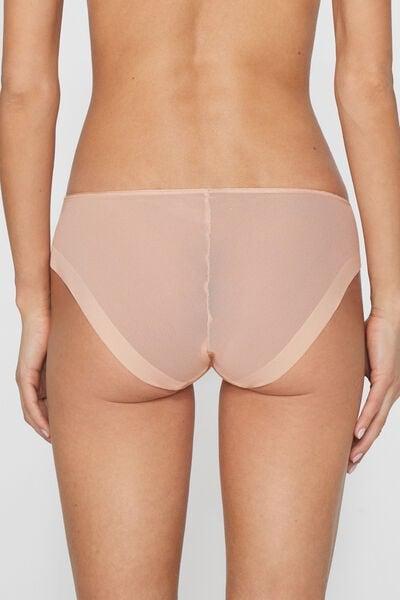 Pink Essential Tulle Knickers, 5701_278Z, large image number 2