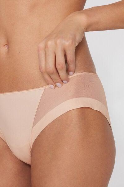 Pink Essential Tulle Knickers, 5701_278Z, large image number 3