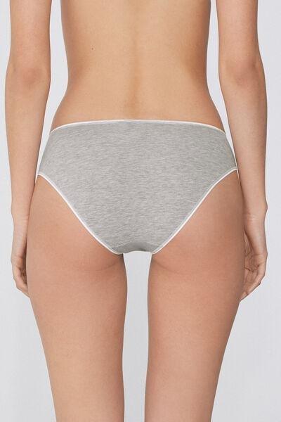Grey Delicate Touch Briefs, 5701_305Y, large image number 2