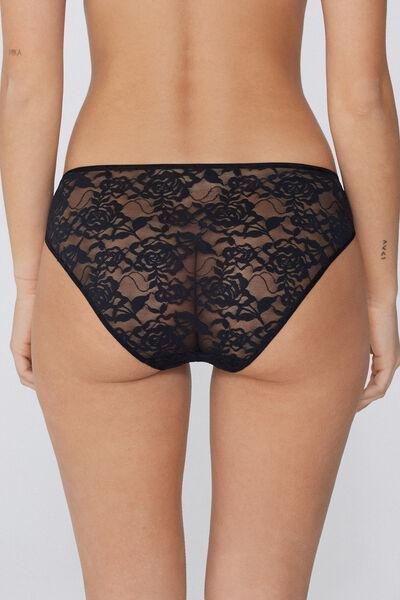 Black Wavy Harmony Classic Briefs, , large image number 2