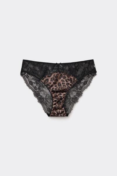 Multicolour Jungle Chic Classic Slip, , large image number 4