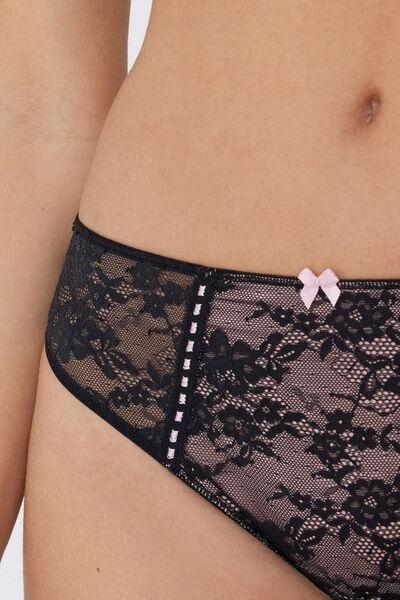 Black Dreamy Grace Slip, , large image number 3