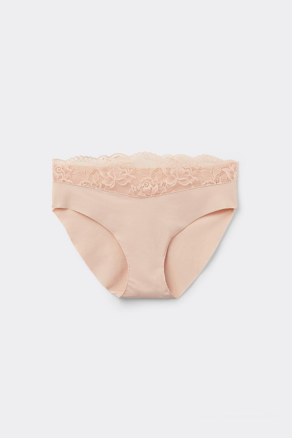 Beige Laser Cut Knickers, , large image number 6