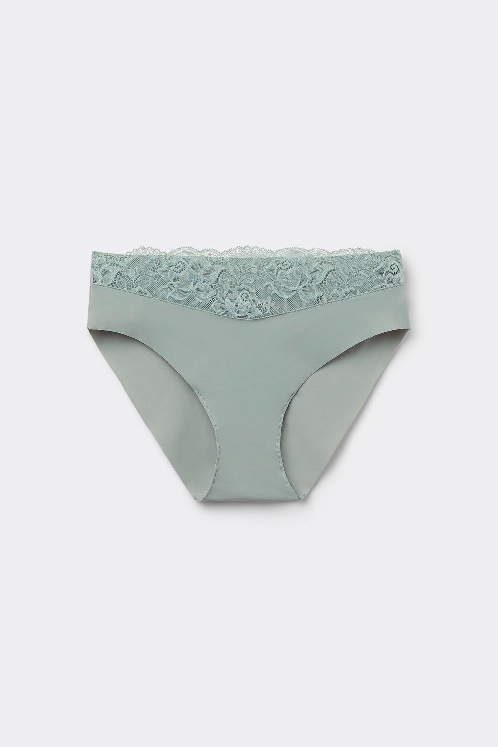 Grey Laser Cut Knickers, , large image number 0