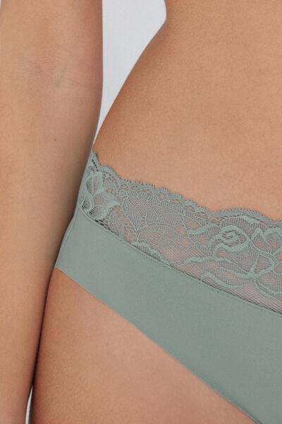 Grey Laser Cut Knickers, , large image number 4