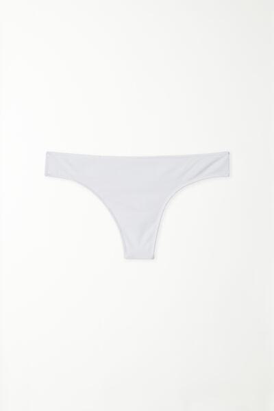 Tezenis - White Microfibre G String