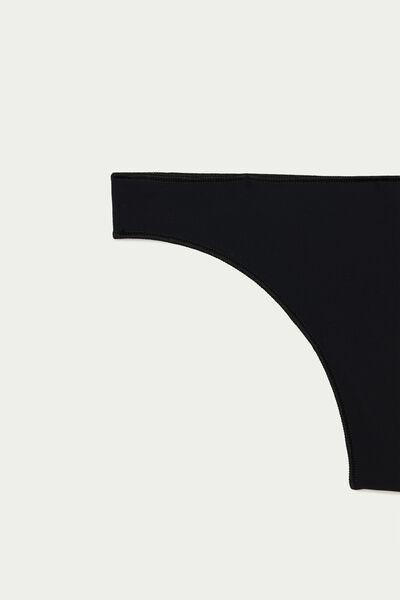 Black Low-Rise G String, Black, large image number 5