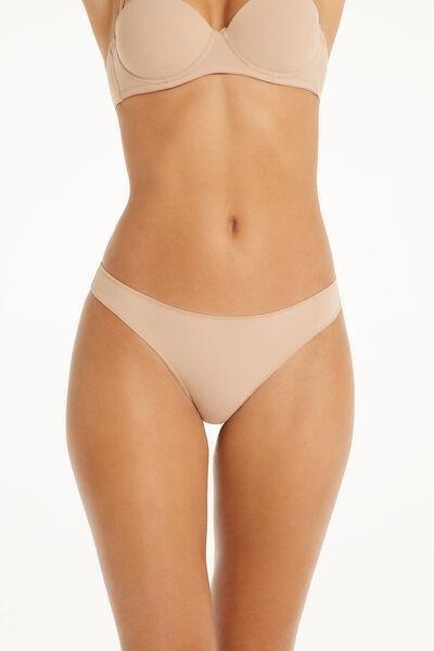 Beige Low-Rise G String, , large image number 0