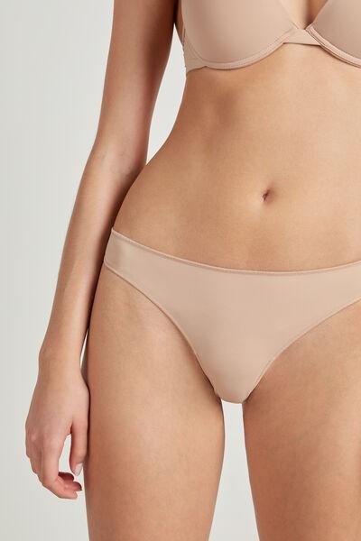 Nude Microfibre G String, , large image number 1